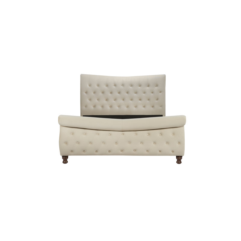 Three Posts Adeline Upholstered Bed Frame & Reviews Wayfair.co.uk